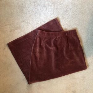 Free People Helen Rib Tube Skirt